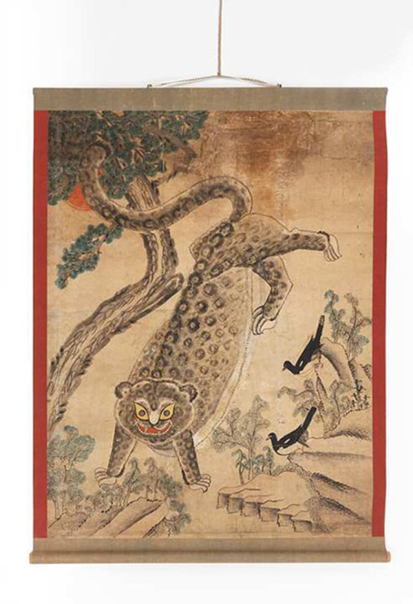 사진 - 호랑이가 가장 많이 언급된 시기는 조선시대로 이때부터 호랑이 포획도 함께 늘어나 개체 수가 줄어들게 됐다. [출처-국립민속박물관]